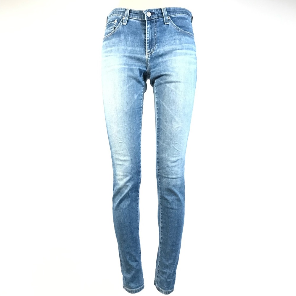 AG Adriano Goldschmied Women's Skinny Jeans - Light Blue